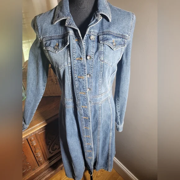 dkny denim dress Vintage DKNY Denim Dress main image 0